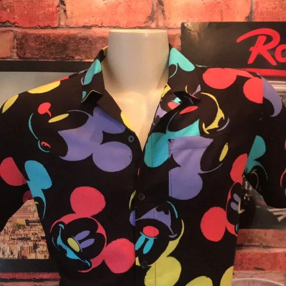 Colorful Mickey Mouse Shirt - Picture 3 of 17